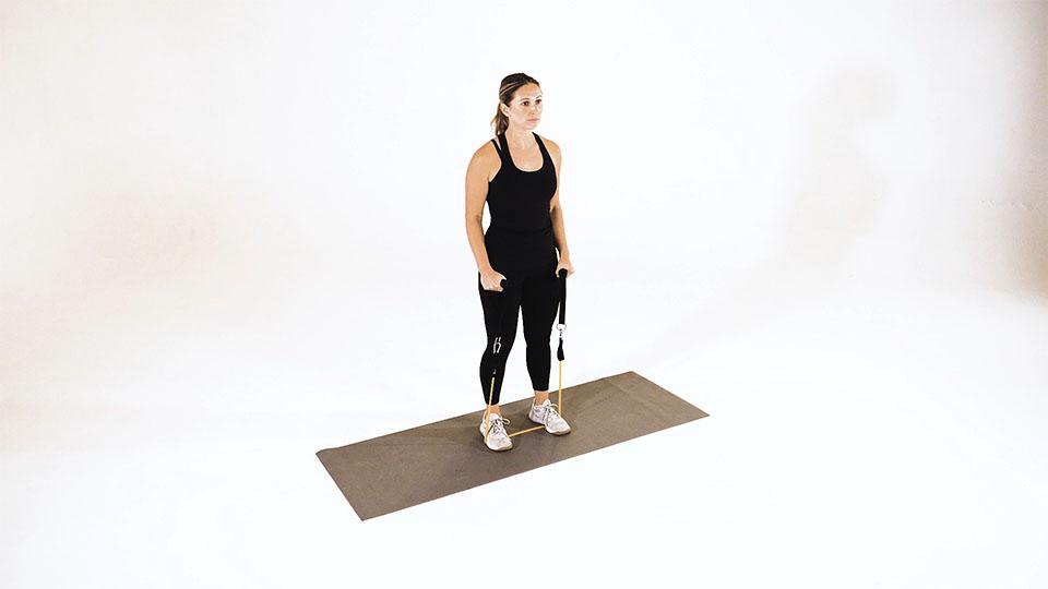 Band Lateral Raise Demonstration