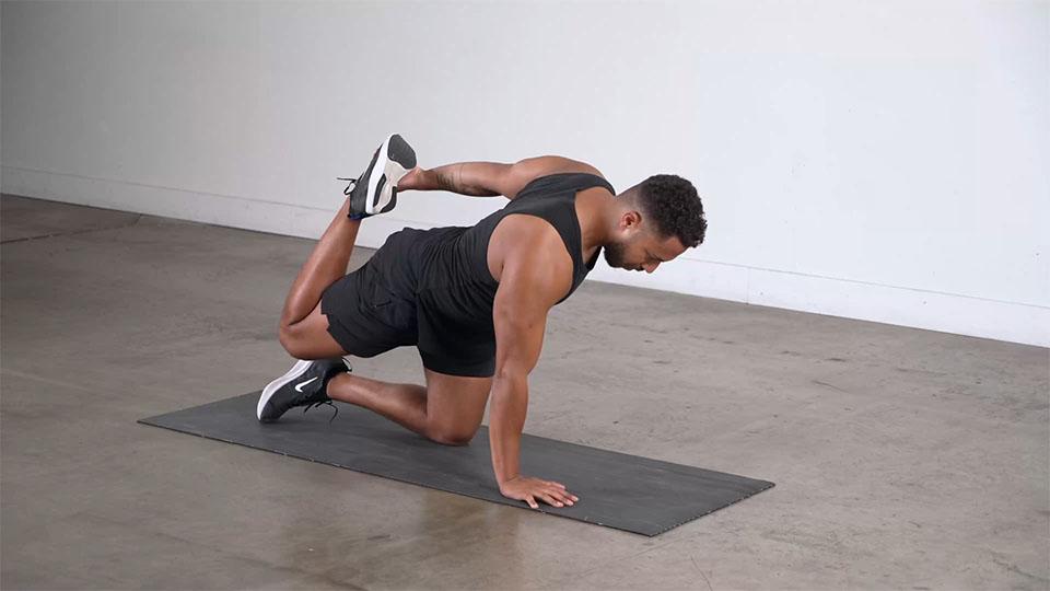 All Fours Quad Stretch Demonstration