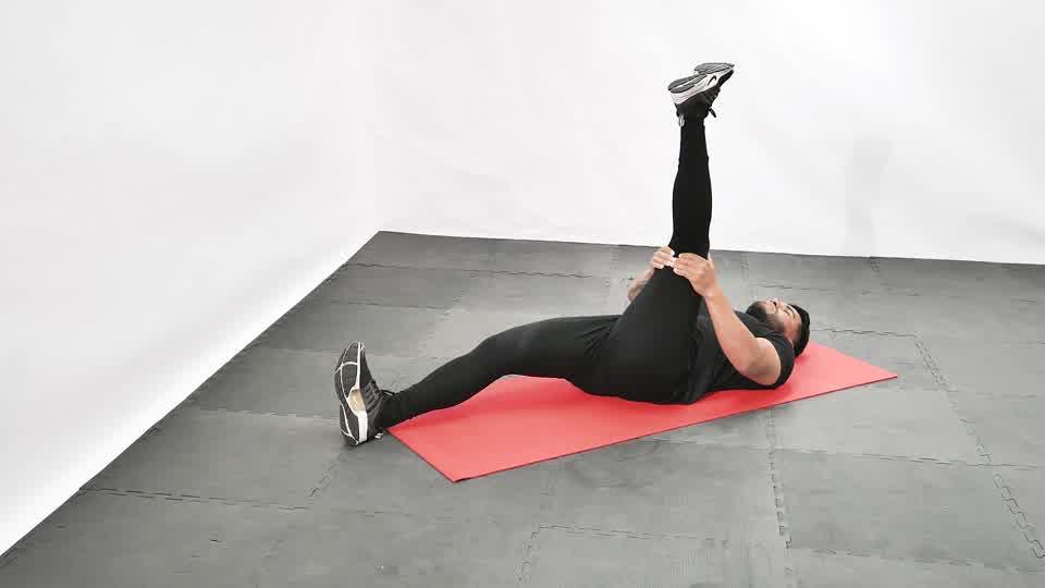 90/90 Hamstring Stretch Demonstration