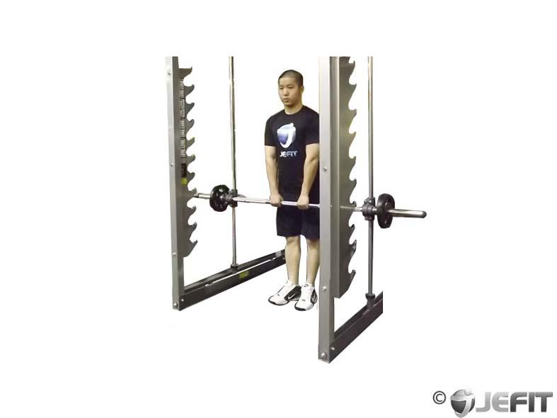 Smith Machine Stiff-Leg Deadlift Demonstration