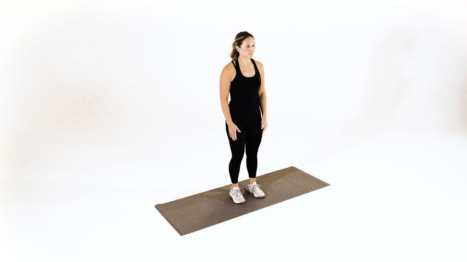 Bent Knee Side Angle Pose Demonstration