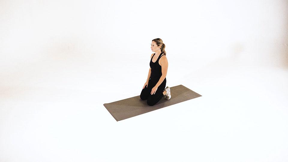 Camel Pose Demonstration