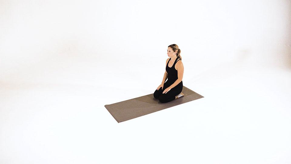 Child's Pose Demonstration