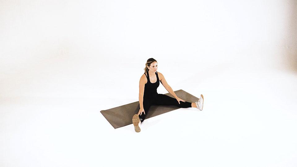Seated Wide Angle Pose  Demonstration