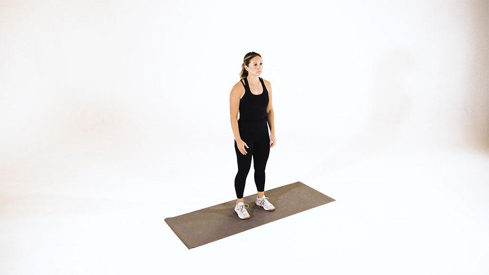 Standing Half Moon Demonstration