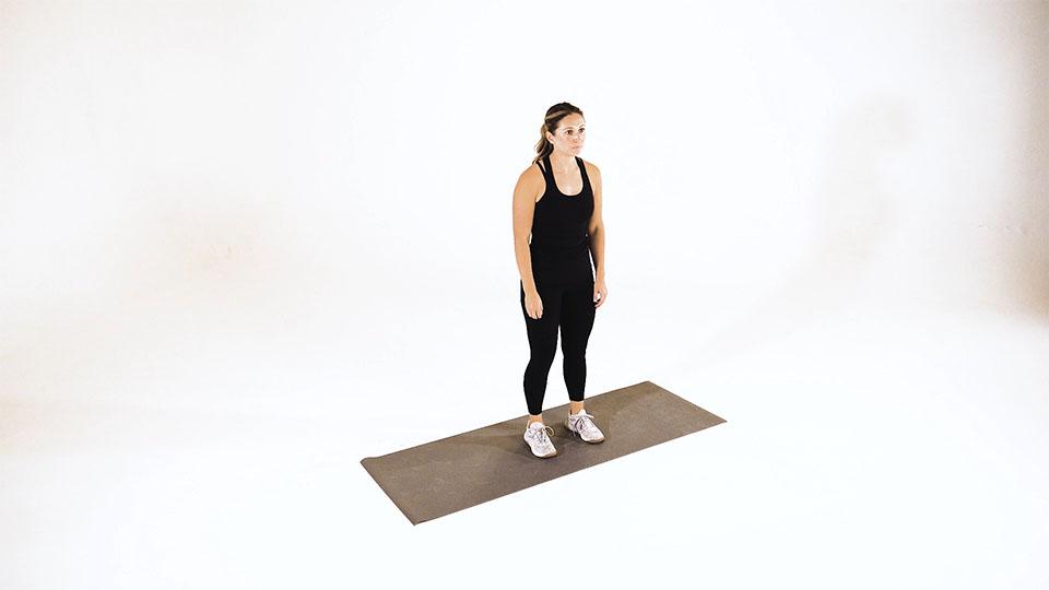 Warrior 2 Pose Demonstration