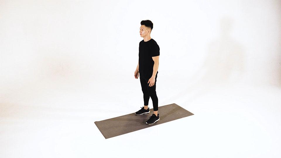 Posterior Capsule Stretch Demonstration