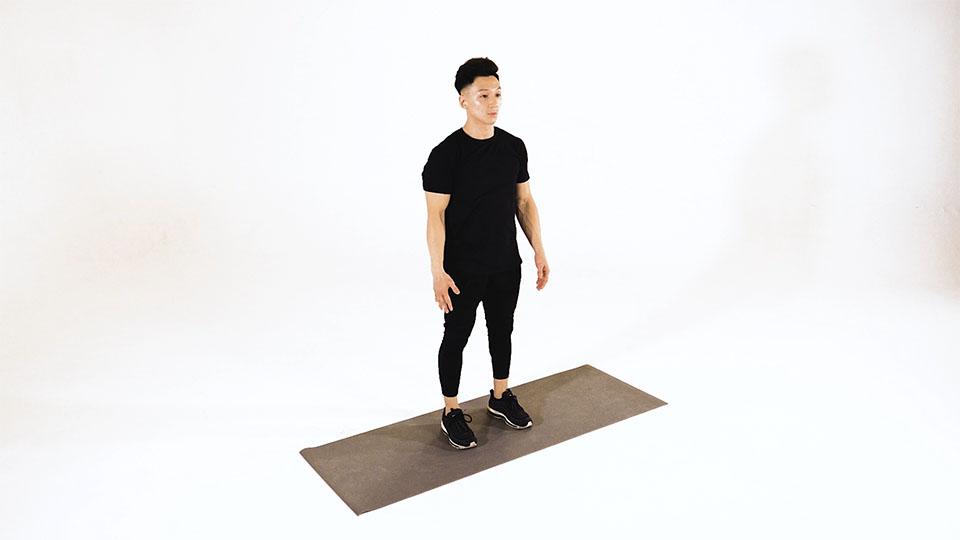Scalene Stretch Demonstration
