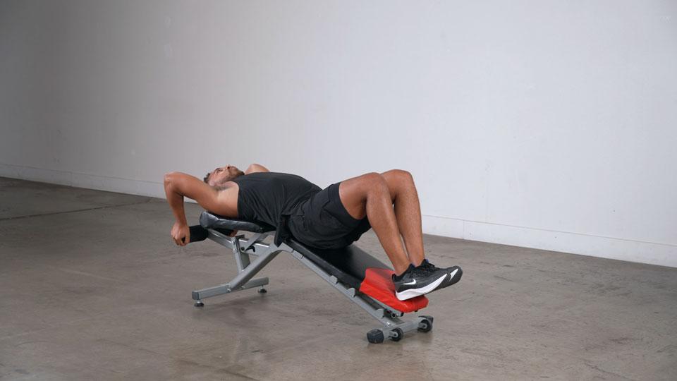 Decline Reverse Crunch Demonstration
