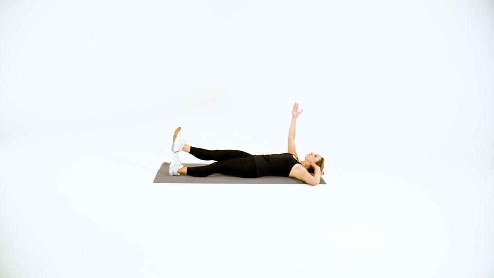 Straight Leg Sit-Up Demonstration