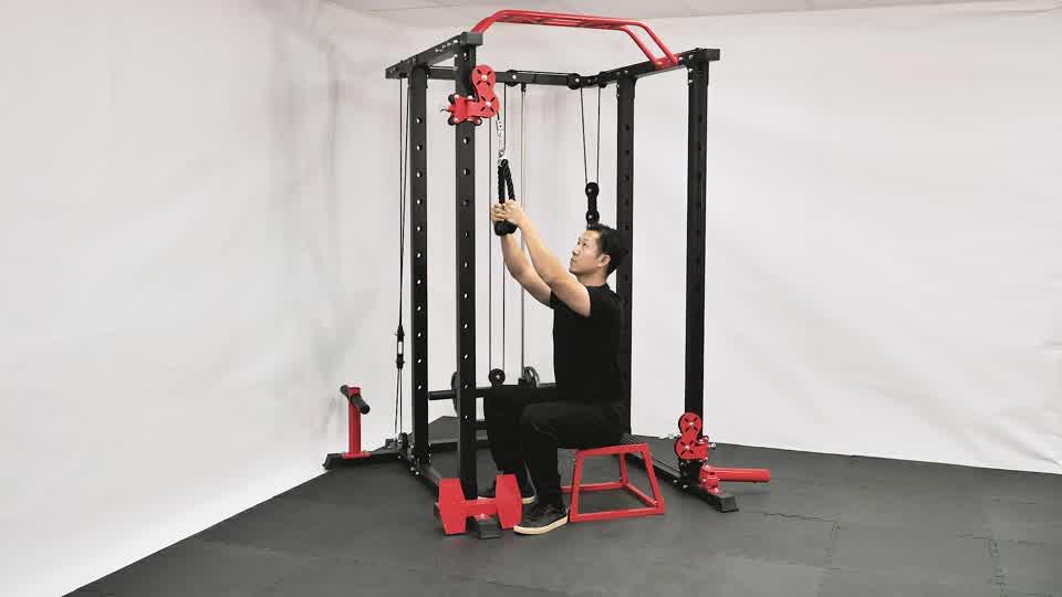Cable Grip Lat Pulldown (Narrow Grip) Demonstration