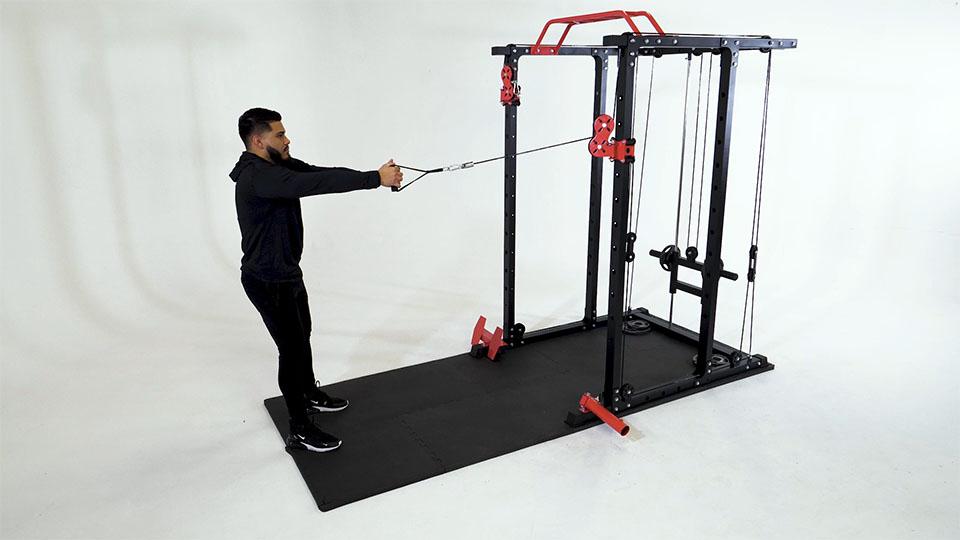 Cable Standing Row Demonstration