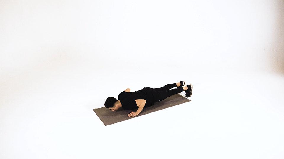 Clap Push-Up Demonstration