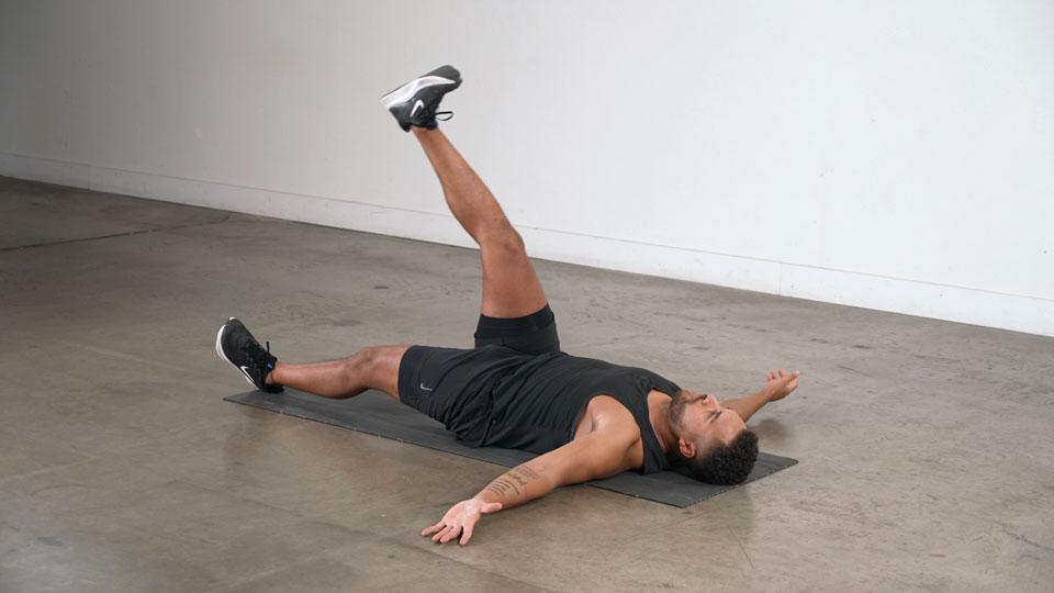 Iron Cross Stretch Demonstration