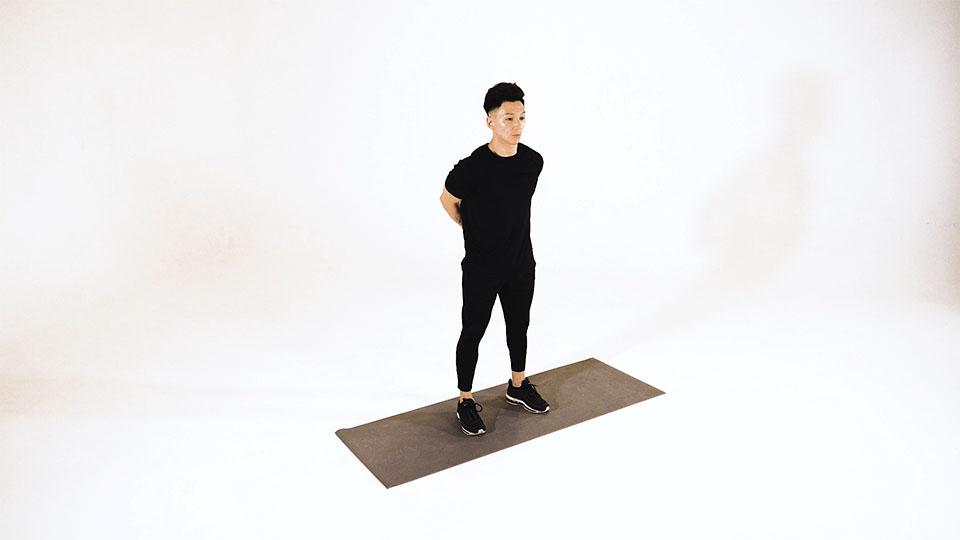 Bicep Stretch Demonstration