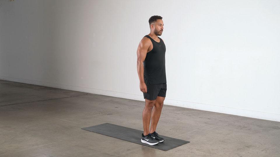 Reverse Lunge Crossover  Demonstration