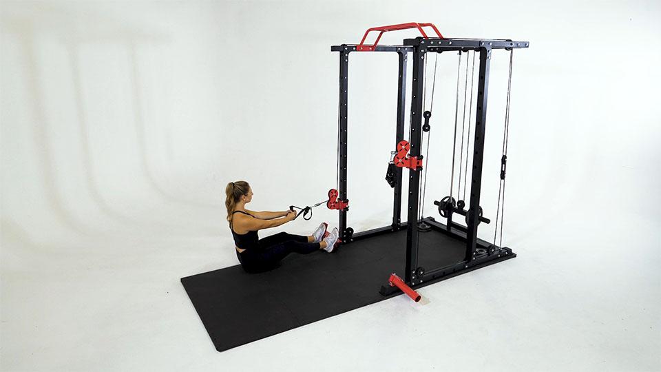 Cable Elevated Row Demonstration