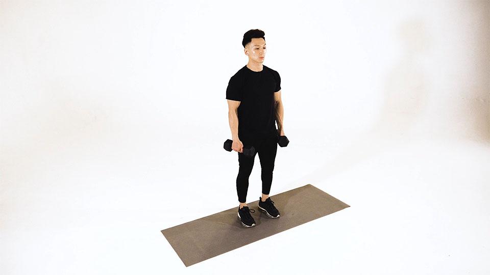 Dumbbell Shoulder Abduction Demonstration