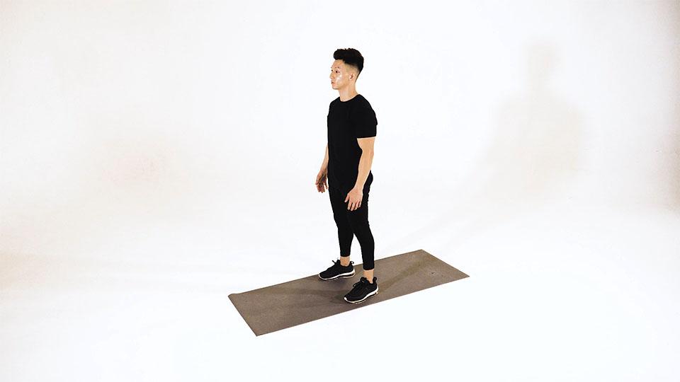 Tricep Side Stretch Demonstration