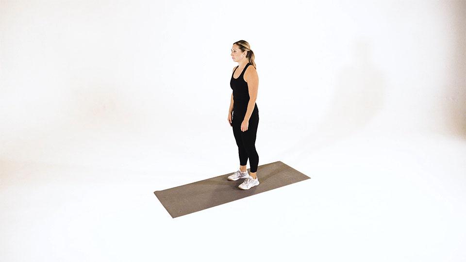 Runner's Stretch Demonstration
