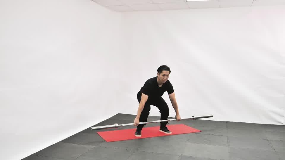 Barbell Snatch Demonstration