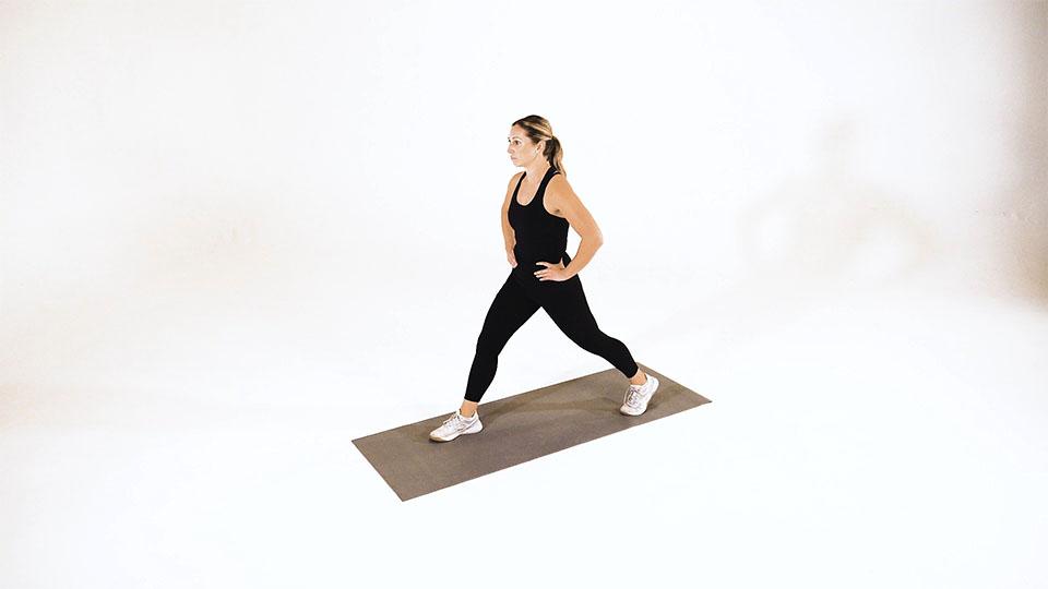 Hip Flexor Stretch Demonstration