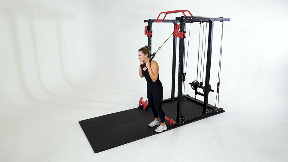 Cable Crunch Demonstration
