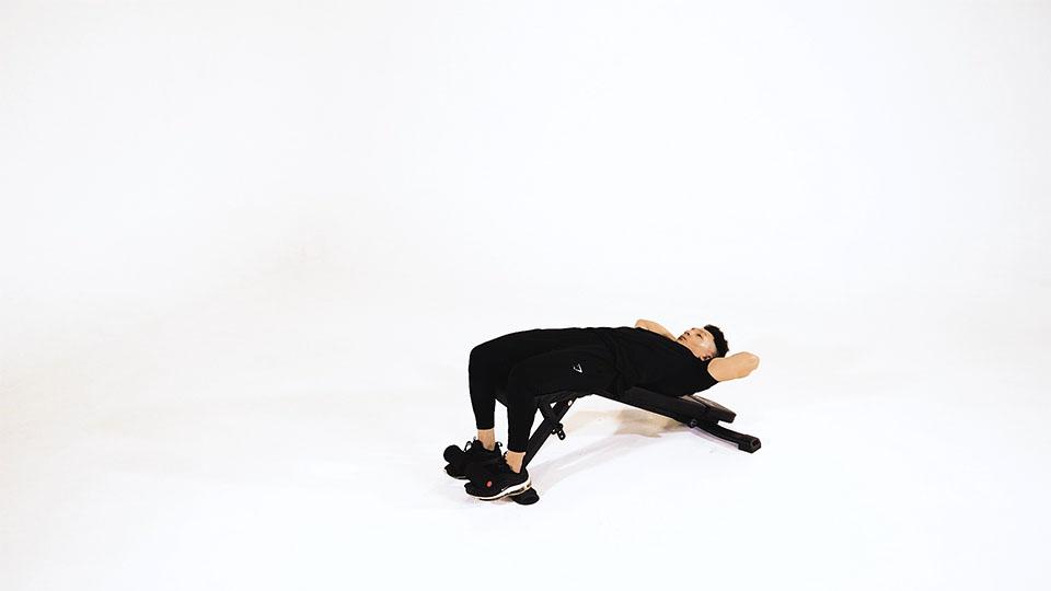 Decline Bench Rotational Sit-Up Demonstration