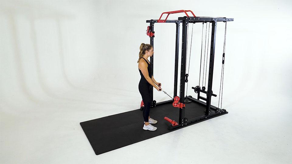 Cable Drag Curl Demonstration