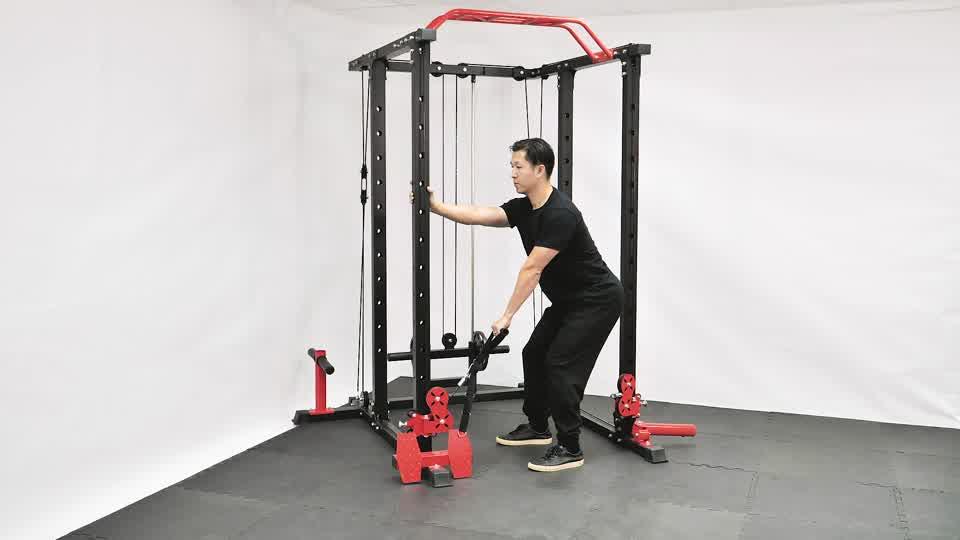 Cable One-Arm Rotational Row Demonstration