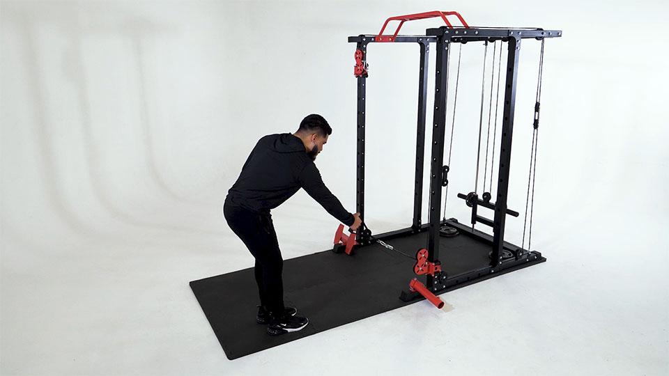 Cable One-Arm Row Demonstration