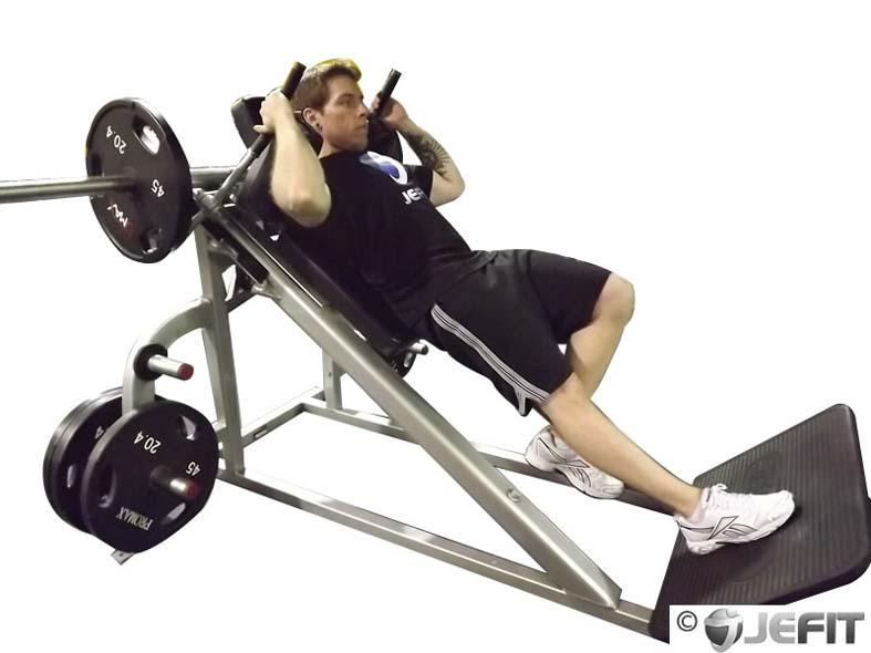 Single-Leg Hack Squat Demonstration