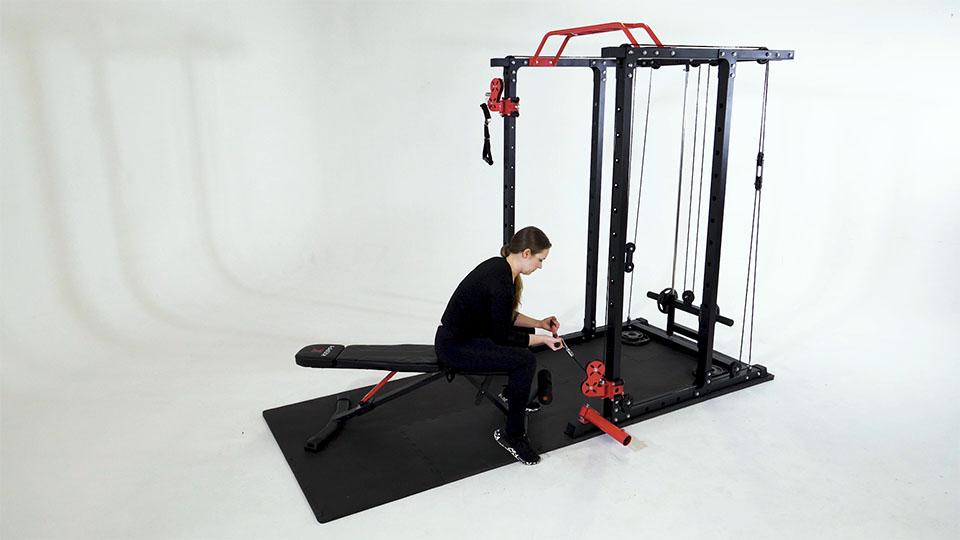 Cable Wrist Curl Demonstration