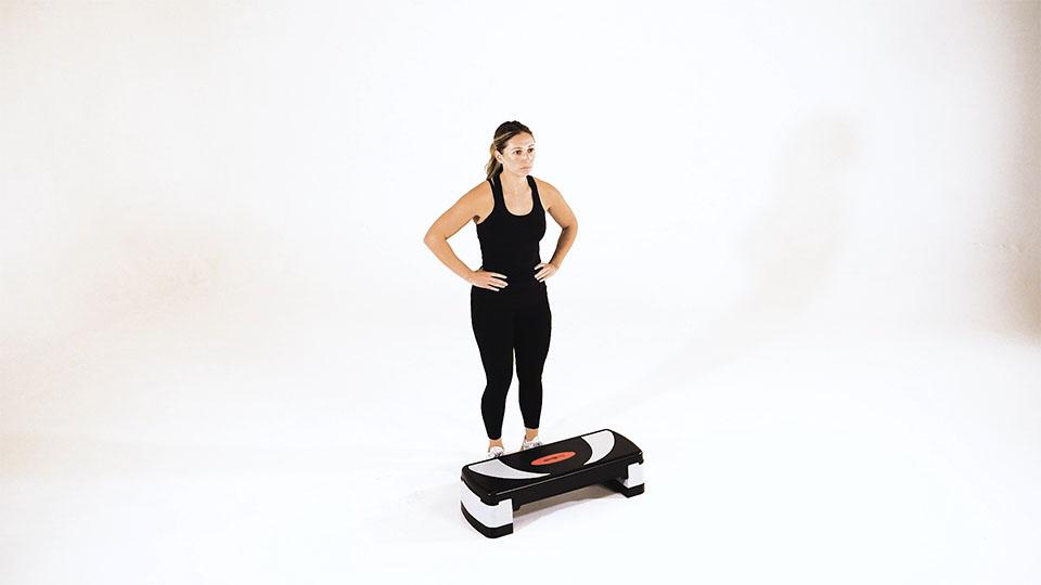 Bodyweight Step-Up Demonstration