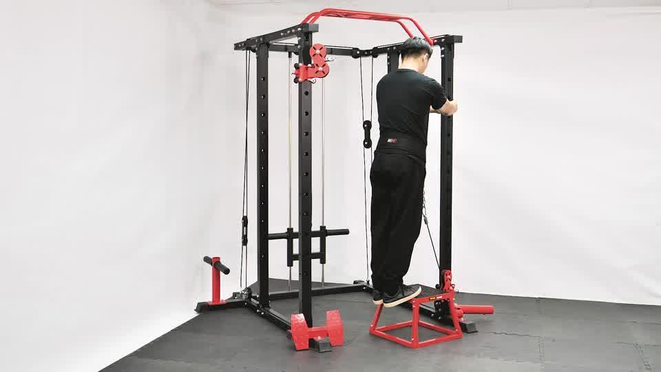 Cable Calf Raise Demonstration