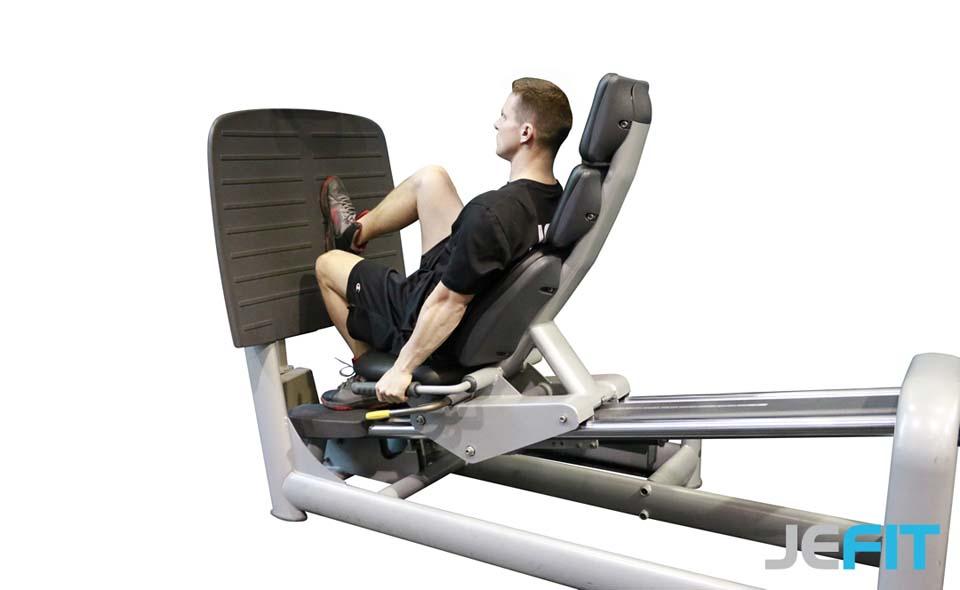 Machine Single-Leg Press  Demonstration