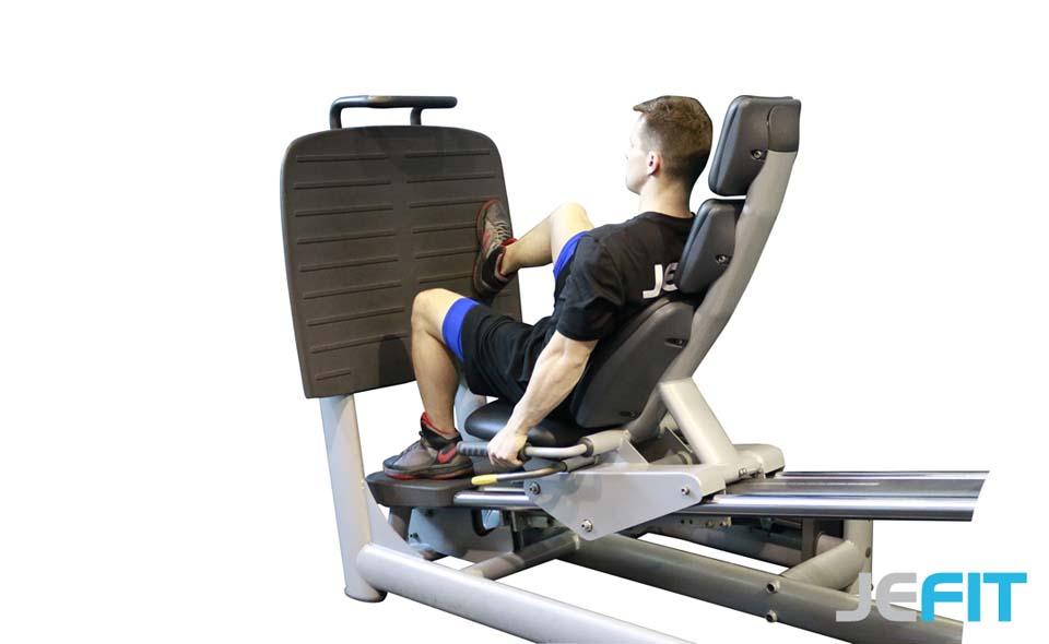 Machine Single-Leg Press   Demonstration