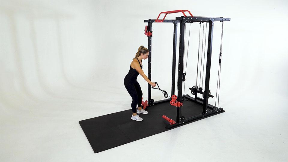 Machine Unilateral Row Demonstration