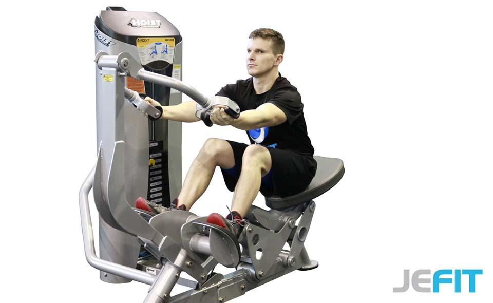 Machine Vertical Row (Reverse Grip) Demonstration