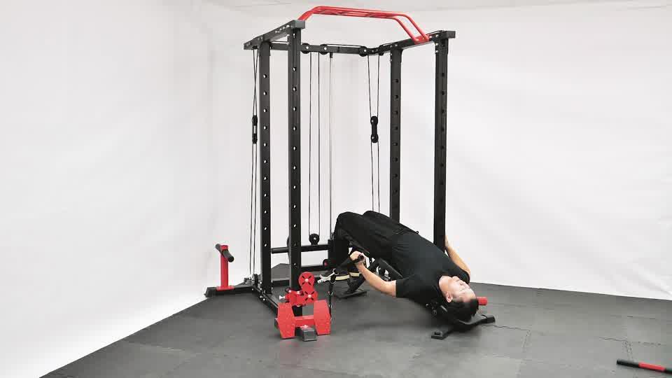 Cable Decline One-Arm Chest Fly Demonstration