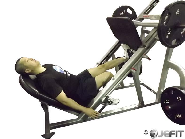 Machine Single-Leg Calf Press Demonstration