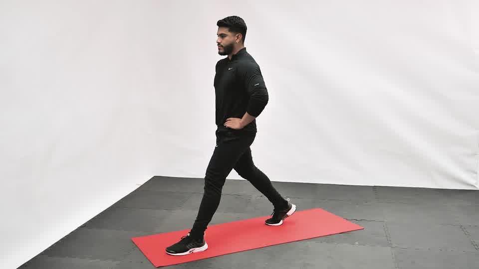 Split Squat Demonstration