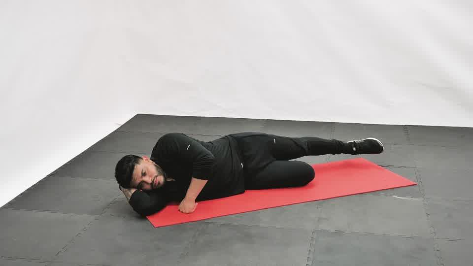 Side-Lying Hip Abduction Demonstration