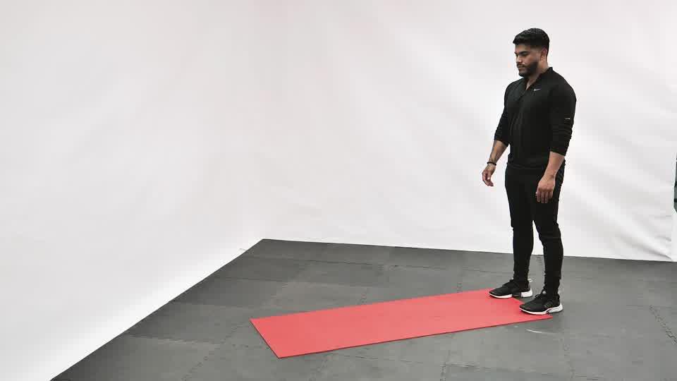 Inchworm Push-Up Demonstration