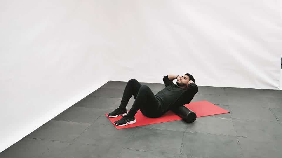 Thoracic Spine Extension (Foam Roller) Demonstration