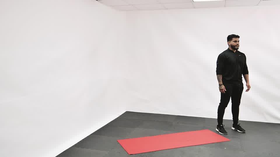 Lateral High Knee Skip Demonstration