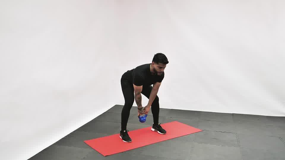 Kettlebell Swing Demonstration