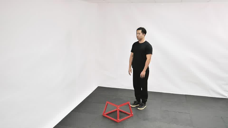Burpee Box Jump Overs Demonstration