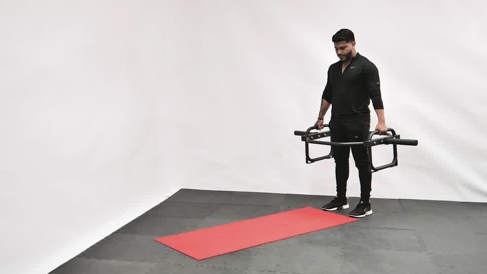 Trap Bar Farmer’s Walk Demonstration