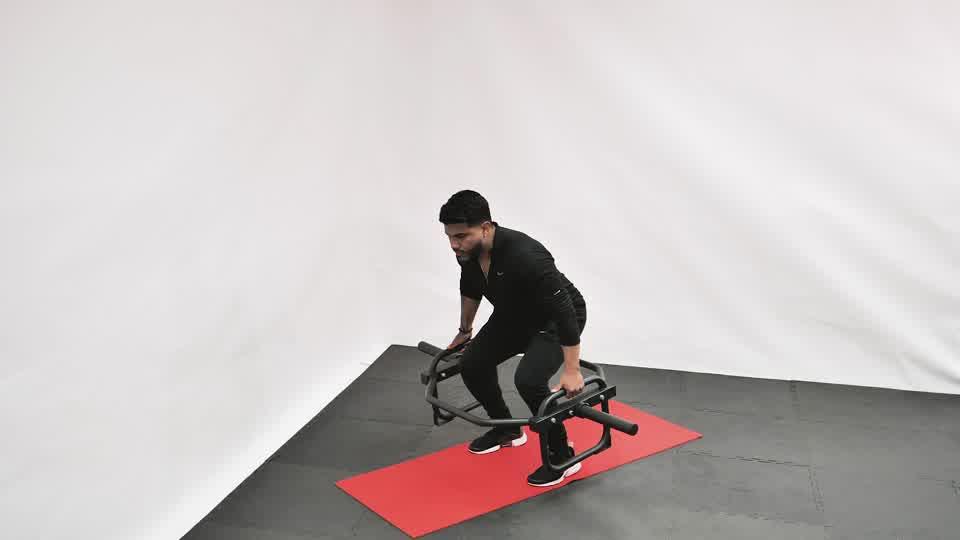Trap Bar Jump Squat Demonstration